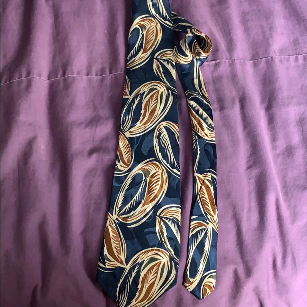 Vintage Screenplay silk tie